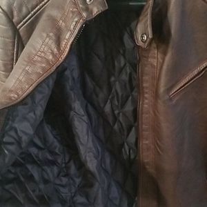 pronto uomo leather jacket